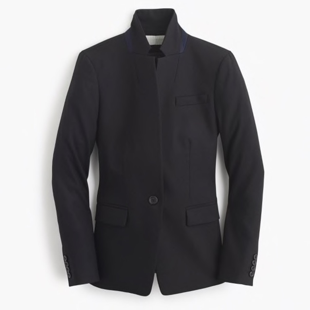 Black J. Crew Regent Blazer